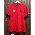 Polo Ralph Lauren Mens Red Team USA Olympic Games Patch Polo Shirt Large