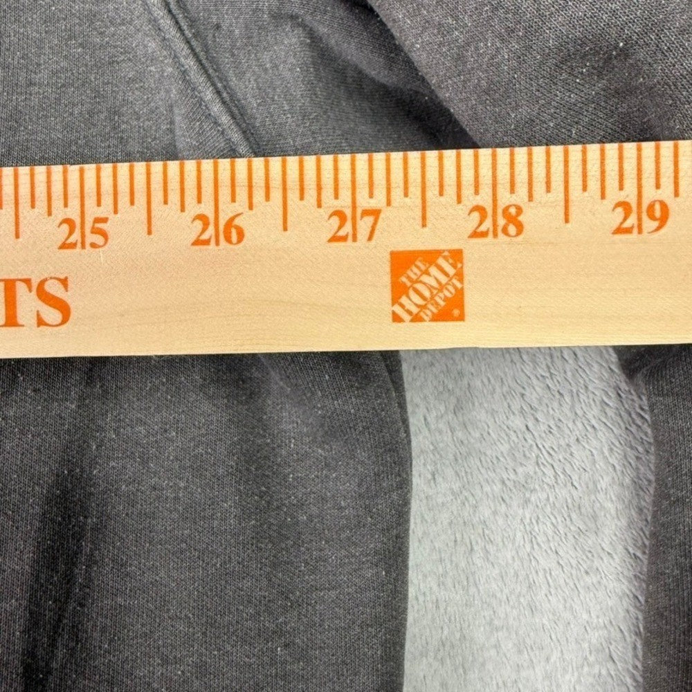 Carhartt Loose Fit Heavyweight Hooded Sweatshirt Gray 2XL Logo Sleeve