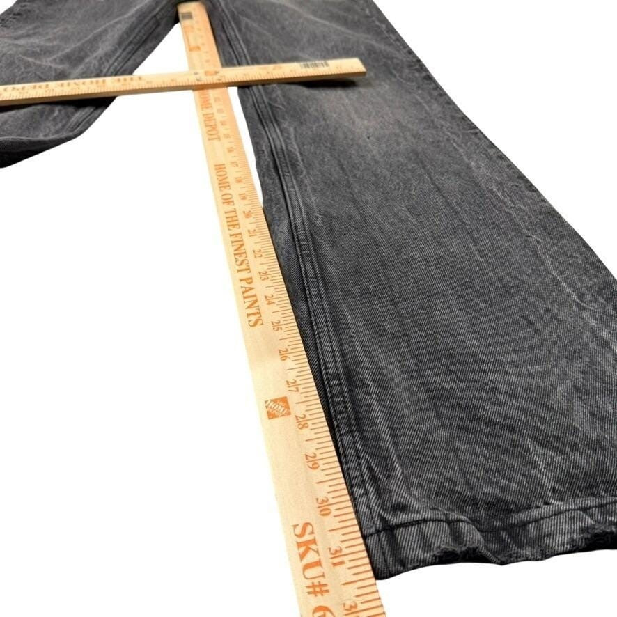 Balenciaga Lost Tape Flare Size 30 Washed Black Jeans