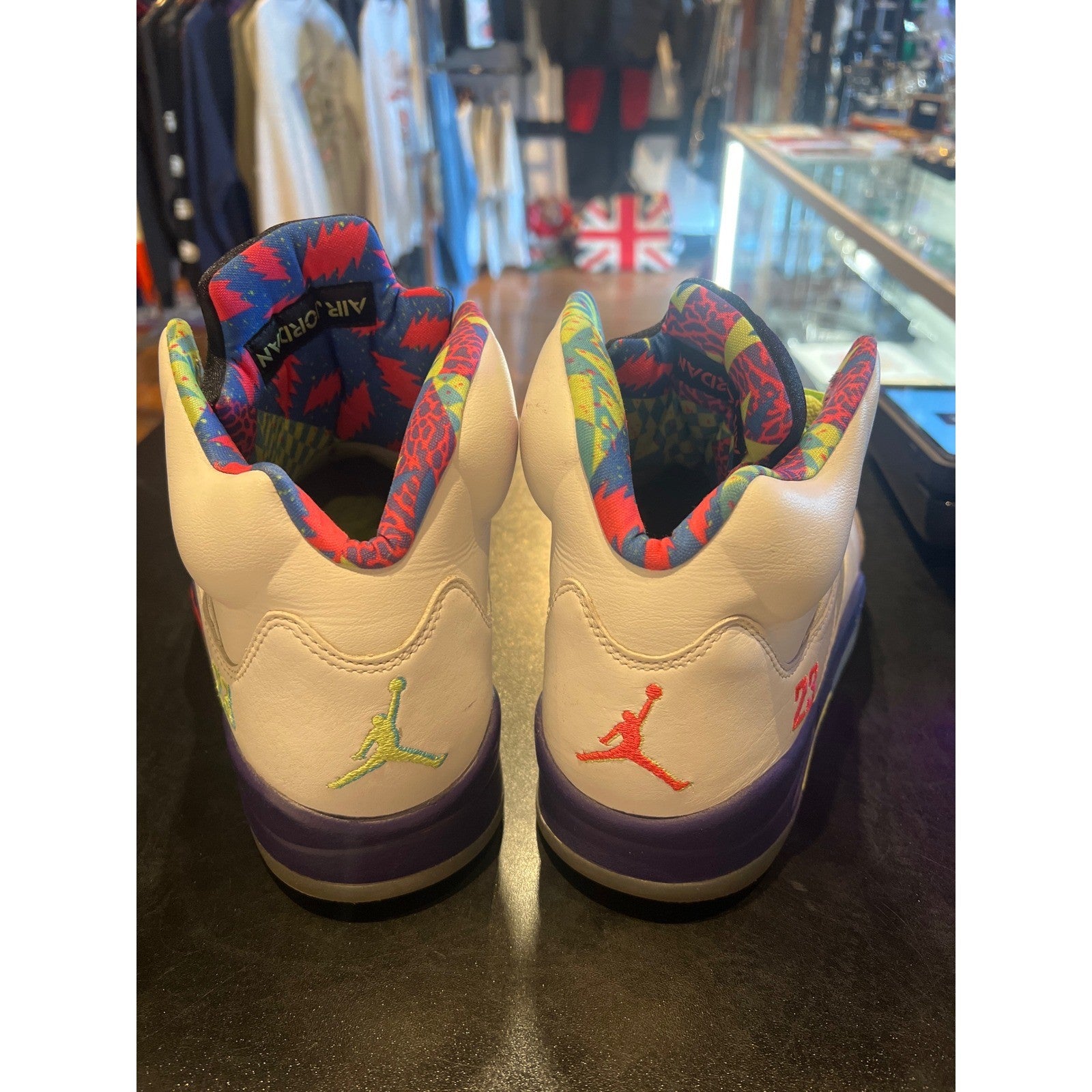 Jordan 5 Retro Alternate BelAir White Court Purple DB3335100 Mens 11 Spare Laces