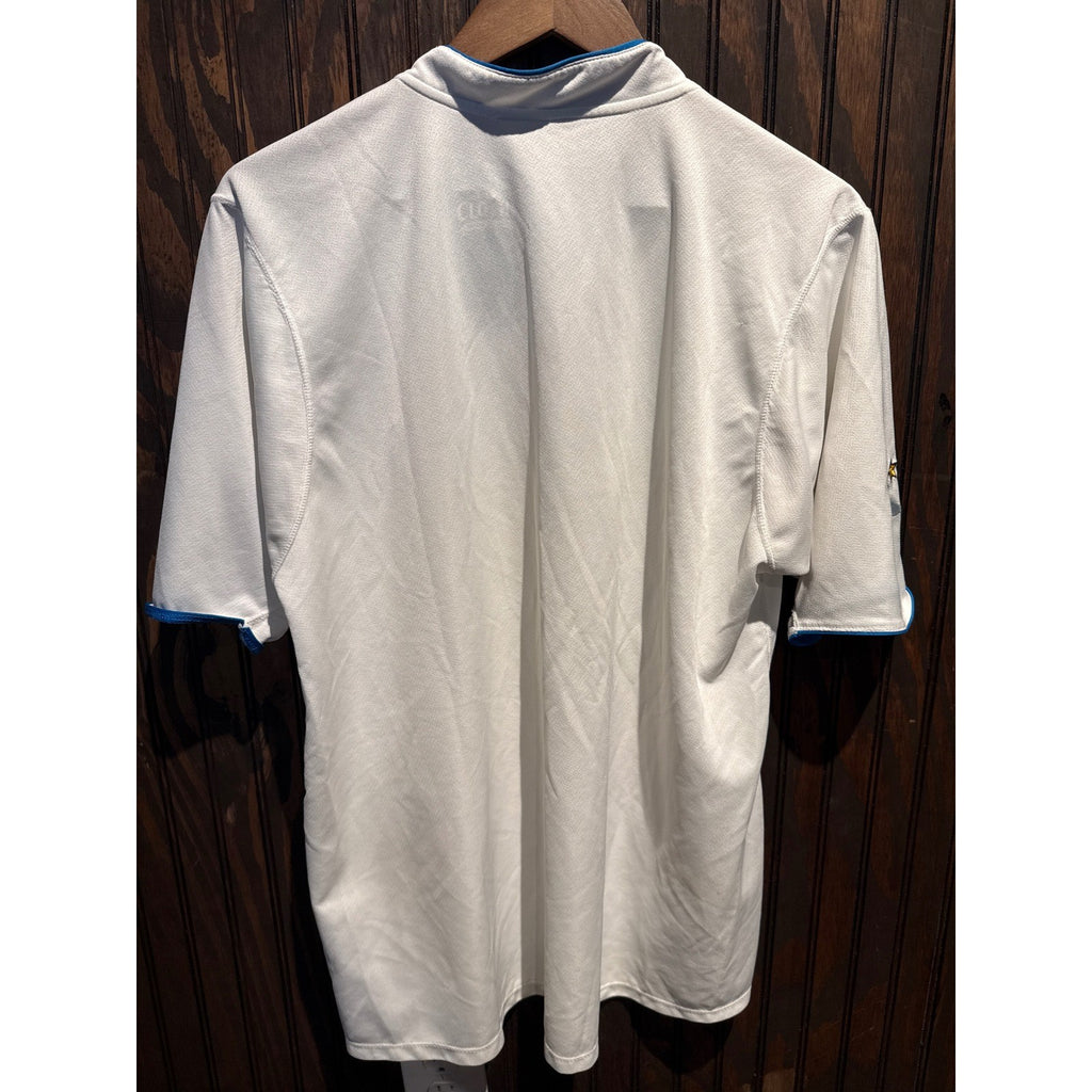 Puma Italy FIGC National Team Soccer Jersey White Blue Mens XL Away Shirt