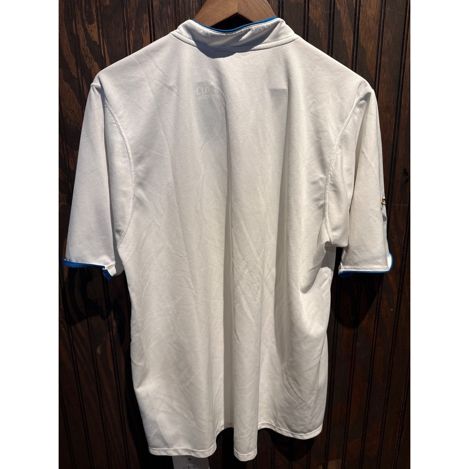Puma Italy FIGC National Team Soccer Jersey White Blue Mens XL Away Shirt