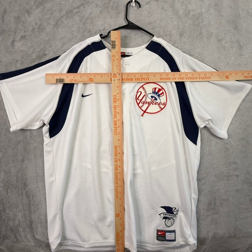 NWT Derek Jeter Yankees Nike MLB Baseball Jersey White XXL American League
