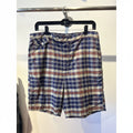 Vintage 70s Sears Roebuck and Co Plaid Shorts Made in USA Blue Red Men 38