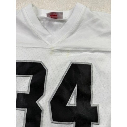 Mitchell Ness Bo Jackson 34 Raiders Throwback Jersey Men White Black