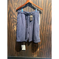 Navy Blue Fleece Graphic Sweat Shorts Drawstring Waist Streetwear Men's XLarge