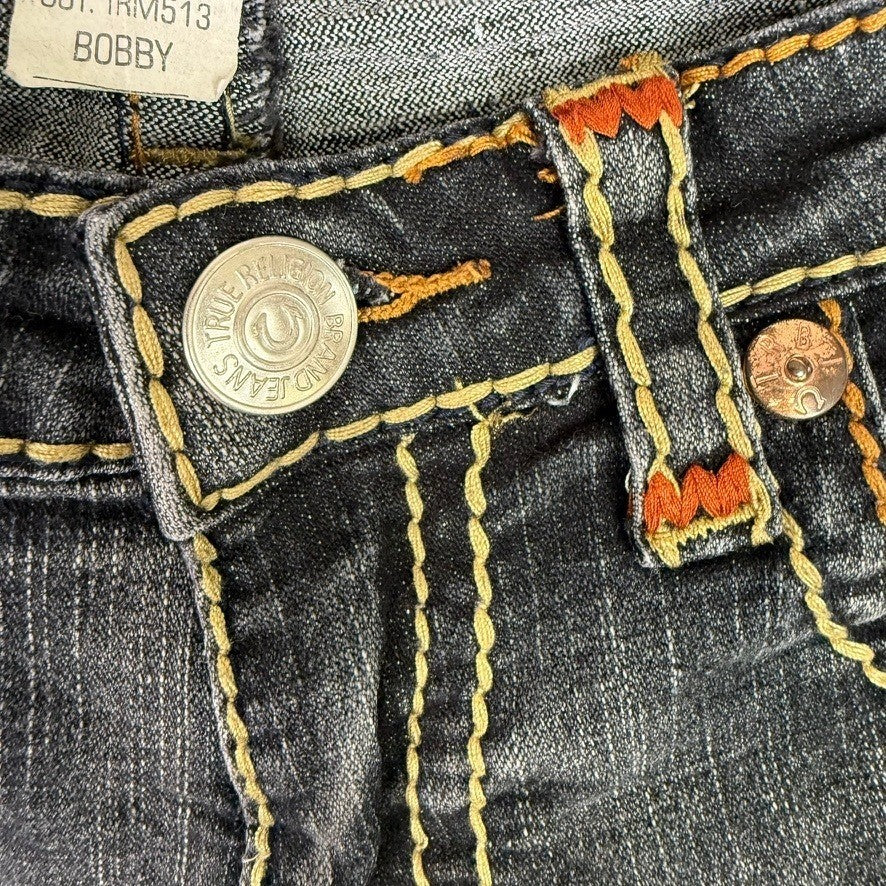 True Religion Bobby Jeans Men's 32x32 (Fits 32–34) Early 2000s Y2K Super T
