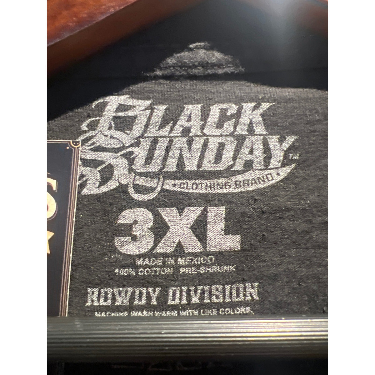 Black Sunday Hi Roller Nation For Life Graphic T-Shirt Mens Black XL 27x32