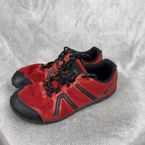 Xero Shoes Mens Mesa Trail Running Shoes Red Black Size 7