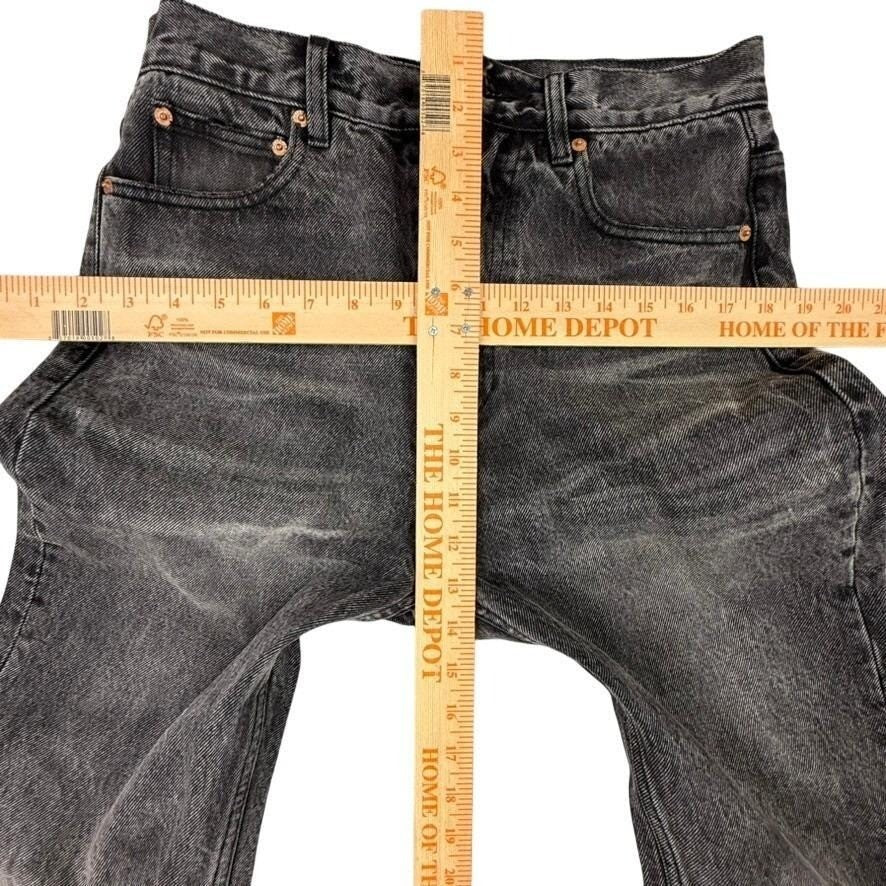 Balenciaga Lost Tape Flare Size 30 Washed Black Jeans