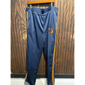 Atlanta Thrashers NHL Vintage Track Pants Navy Blue Yellow Striped Mens XL 19x33