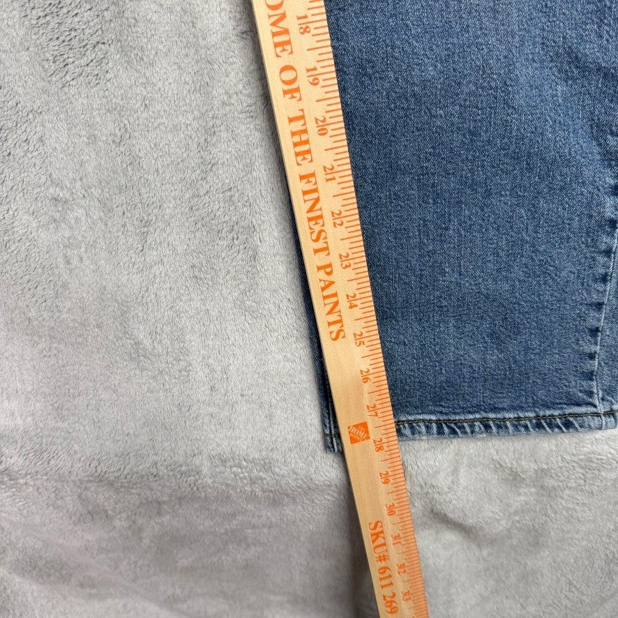 Levi Strauss 541 Athletic Fit Jeans Mens 36x32 Blue Wash Button Fly