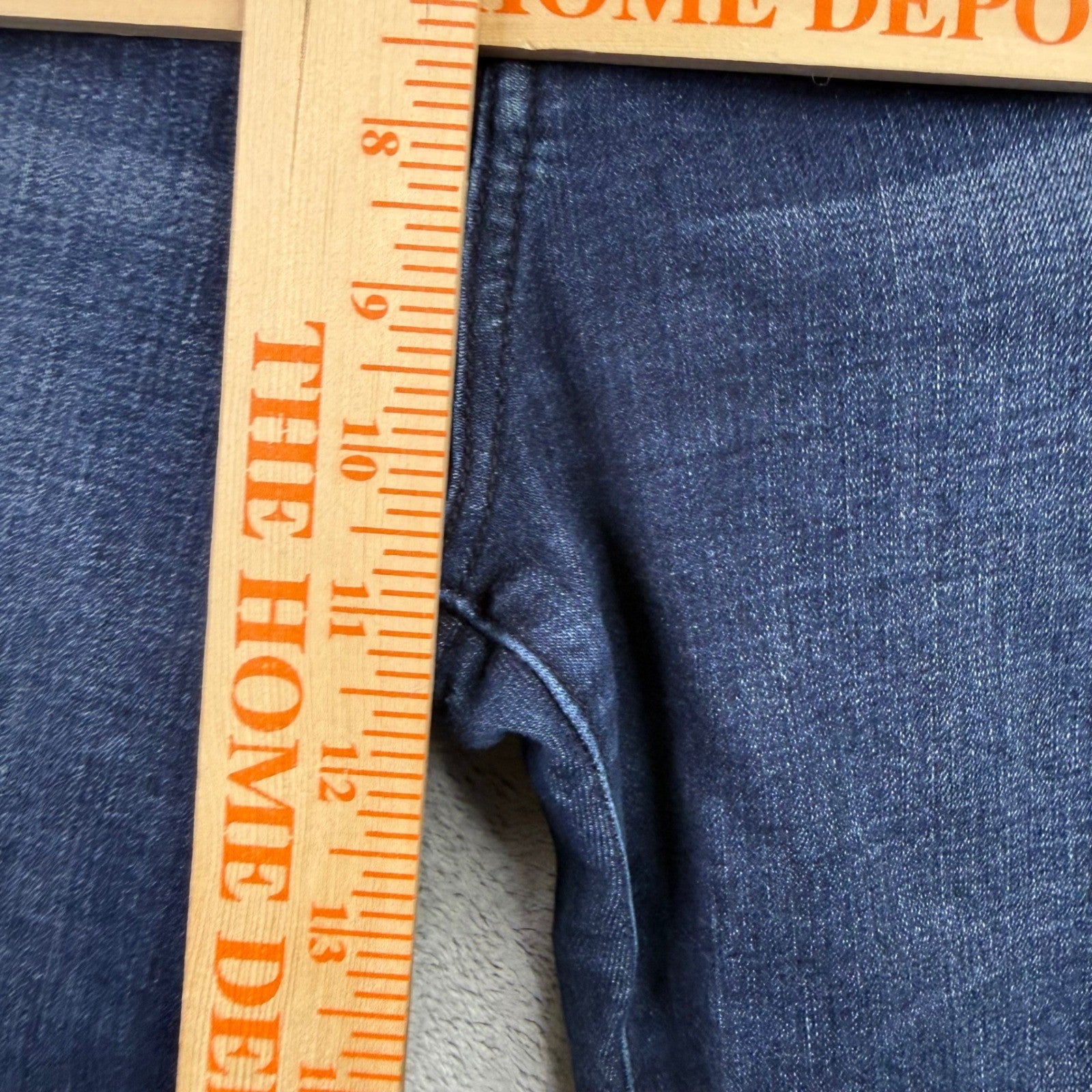 True Religion Jennie Mid Rise Skinny Jeans Womens Size 34 Red Stripe