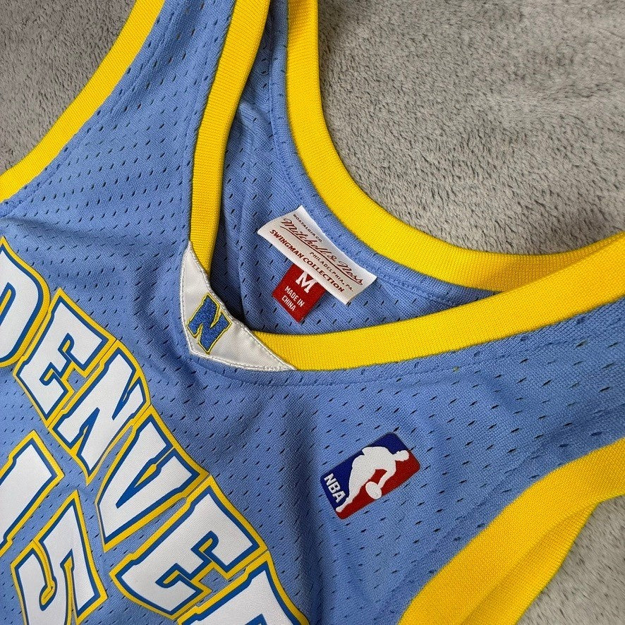 Mitchell Ness Carmelo Anthony Denver Nuggets Hardwood Classics Jersey Size M