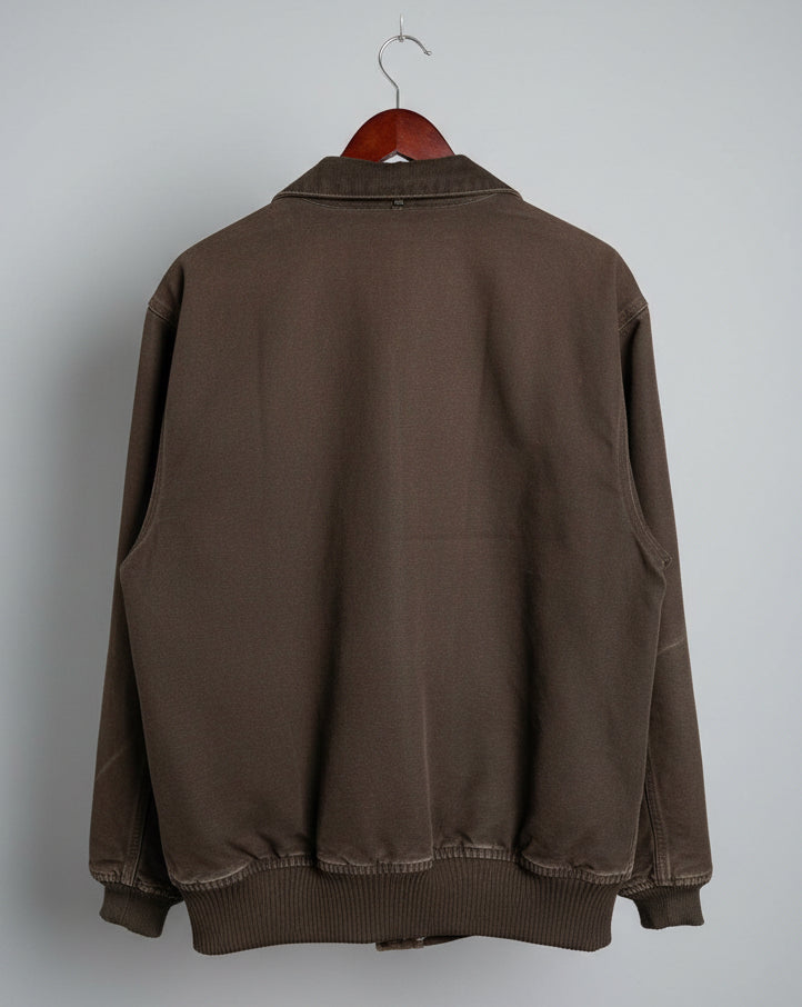 Carhartt J97 DKB Detroit Jacket Mens XL Dark Brown Sandstone Blanket Lined Work
