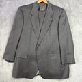 Richard Roberts Men's Gray Herringbone Suit Jacket and Pants Set