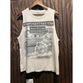 Vintage Rage Against the Machine RATM Self Titled Album Art Muscle Tee White