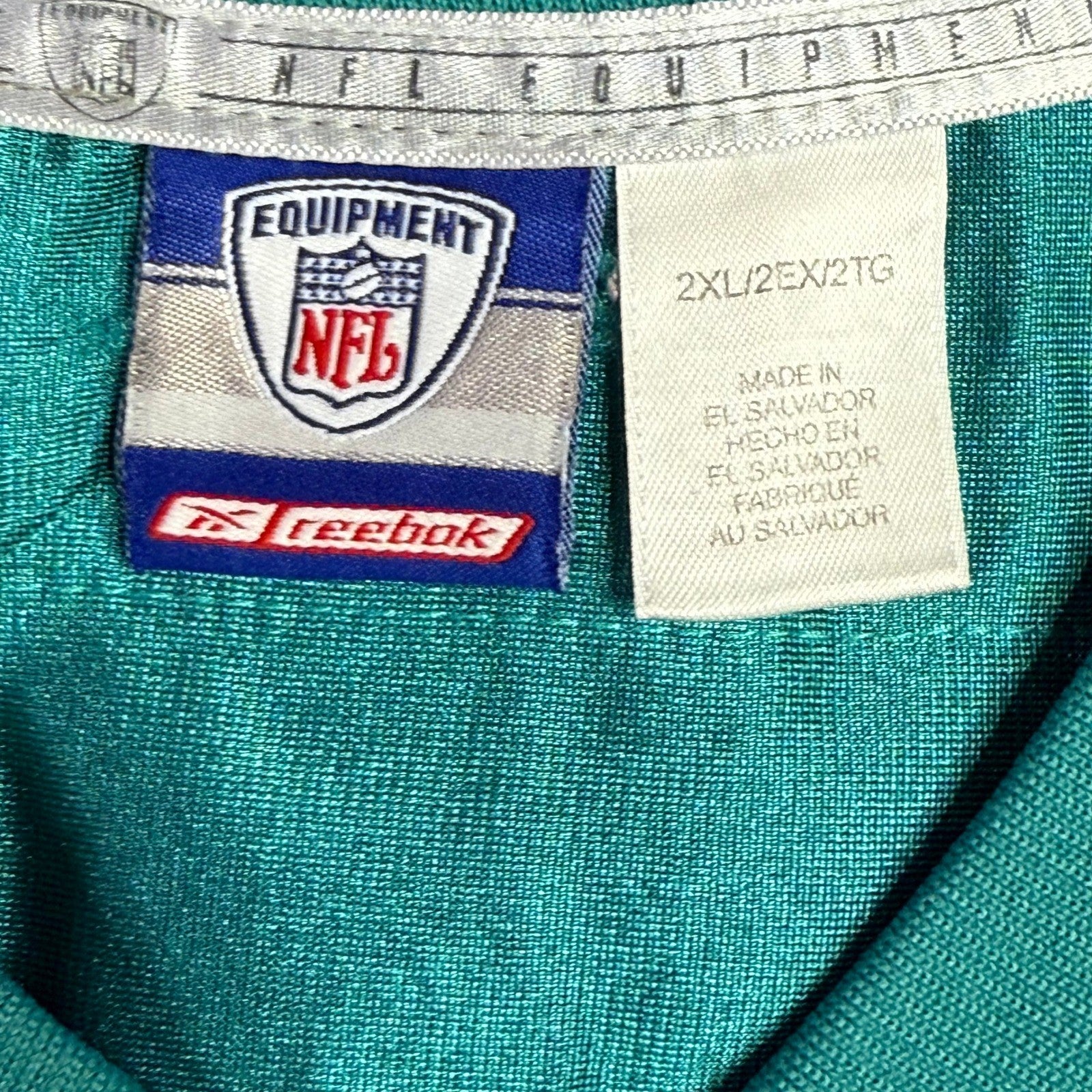 Reebok NFL Miami Dolphins 81 McMichael Jersey 2XL
