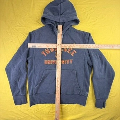 Nike Tuskegee University Hoodie Mens XL Navy Blue Golden Tigers HBCU Vintage