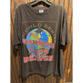 Vintage 1995 Atlanta Braves World Series Champions Starter TShirt Black XL 24x29