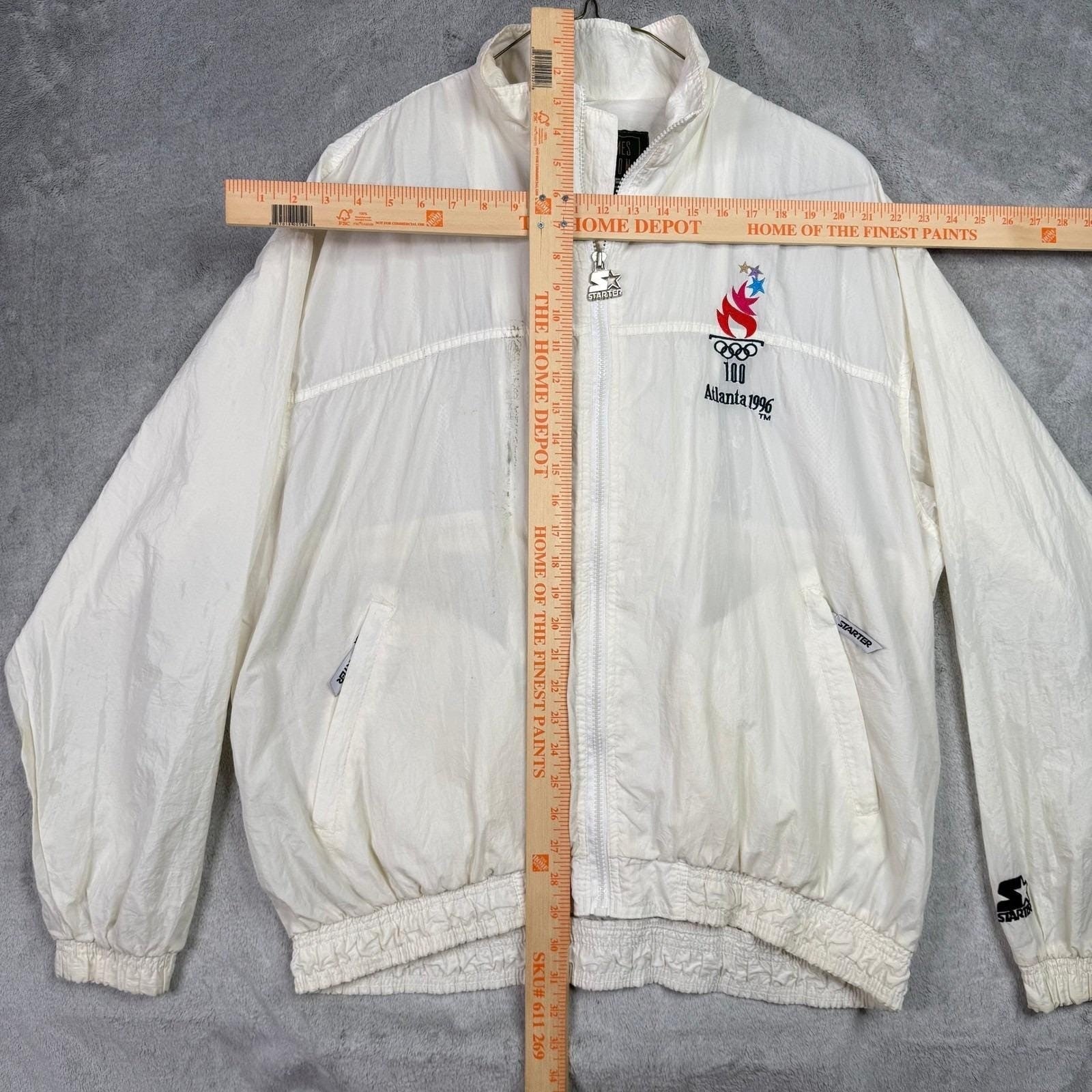 Starter Olympic Games Collection Atlanta 1996 Track Jacket Windbreaker Mens XL