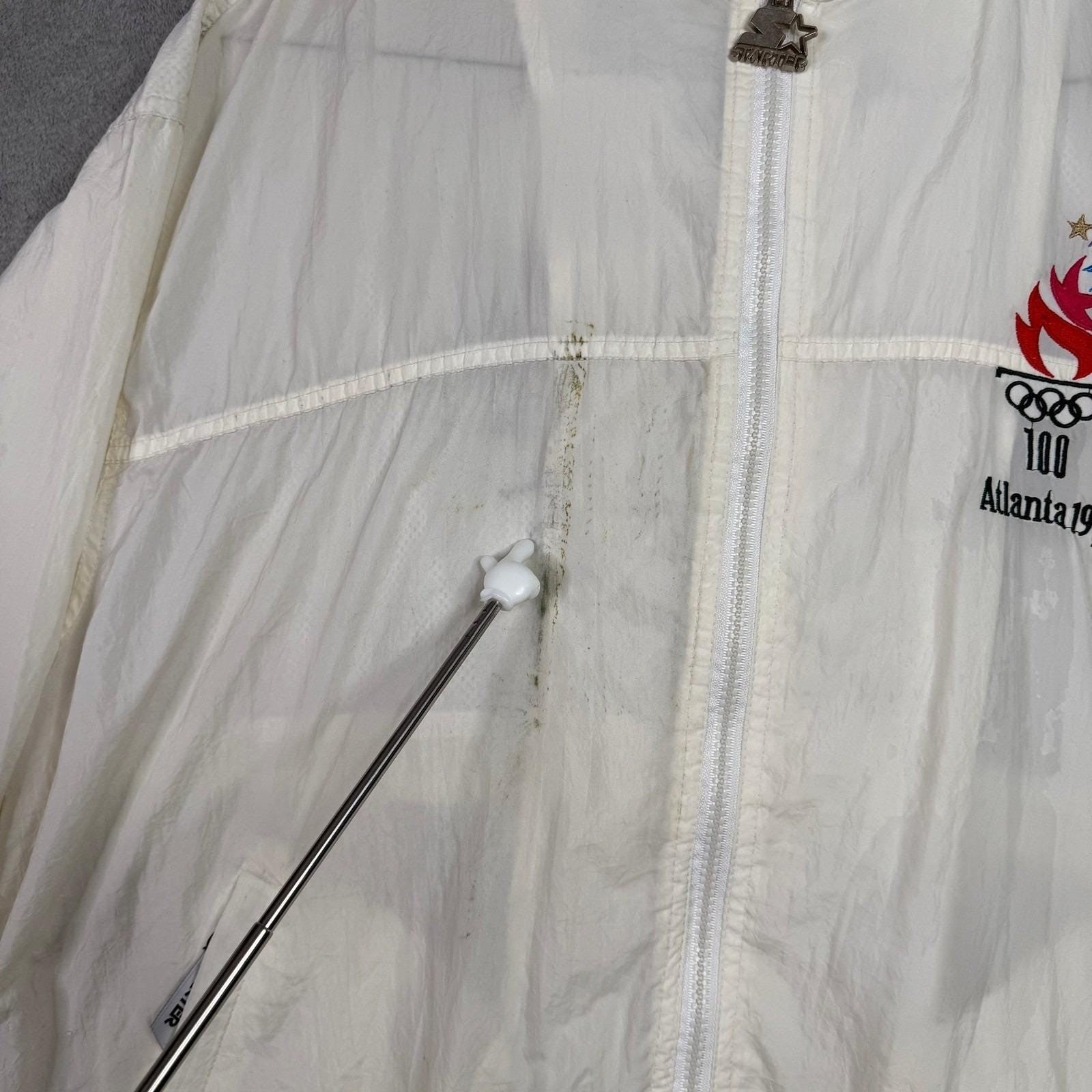 Starter Olympic Games Collection Atlanta 1996 Track Jacket Windbreaker Mens XL
