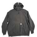 Carhartt Mens XL Gray Pullover Hoodie Sweatshirt Hooded Pocket K122