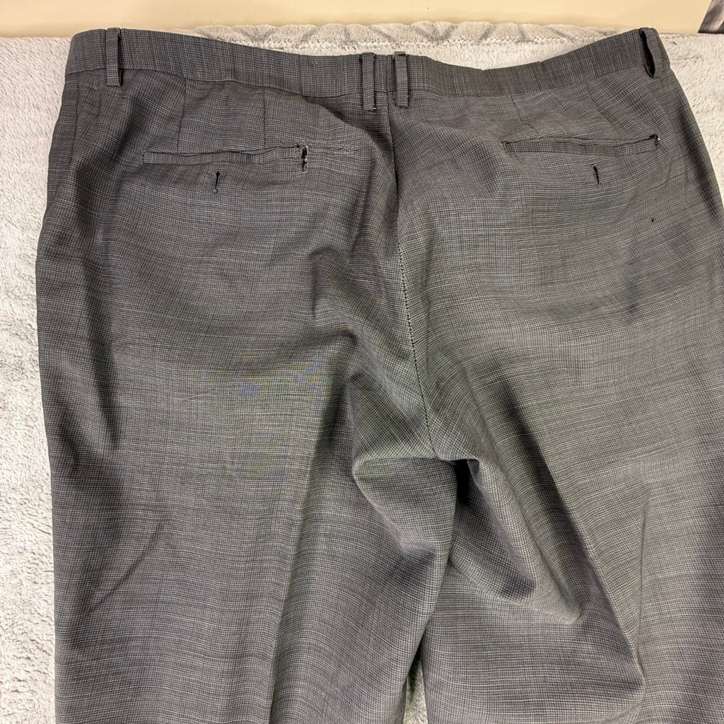 Hugo Boss Mens Grey Textured Two Button Wool Blend Suit Blazer Trousers Set