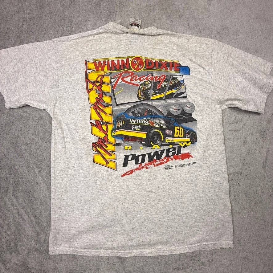 Vintage 90s Winn Dixie Racing NASCAR T Shirt XL