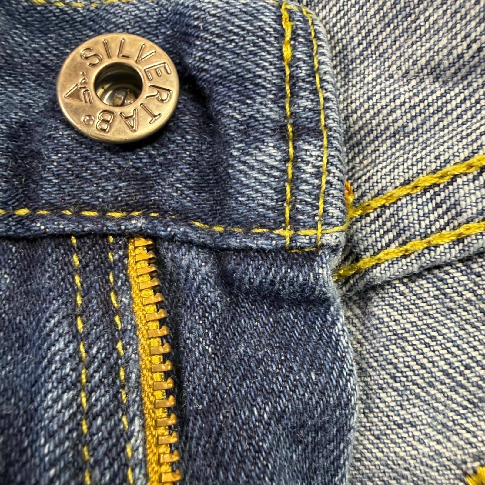 Y2k Levis SilverTab Baggy Blue Jeans Skater Street Y2K 2001 Men's 32x34