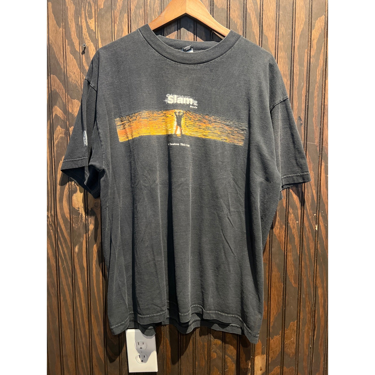 Vintage 1998 Slam Movie Promo T-Shirt Levis XL Made in USA Rap Tee Soundtrack