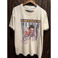 Vintage Elvis Presley King of Rock N Roll T-Shirt Anvil XL White Single Stitch