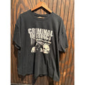 Criminal Instinct Band T-Shirt Mens 2XL Black Gildan Heavy Cotton Hardcore Punk