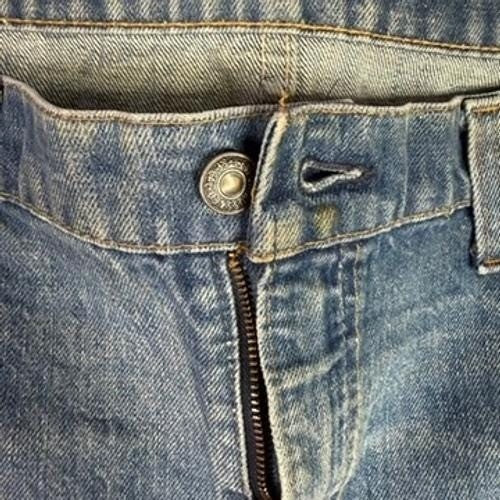 Vintage Levi's 505 Orange Tab Jeans USA Made Zip Fly Distressed date p5/75