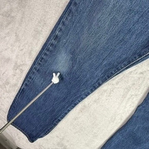 Levi's 501 Button Fly Jeans Medium Wash Denim Straight Leg Men's Size 32x30