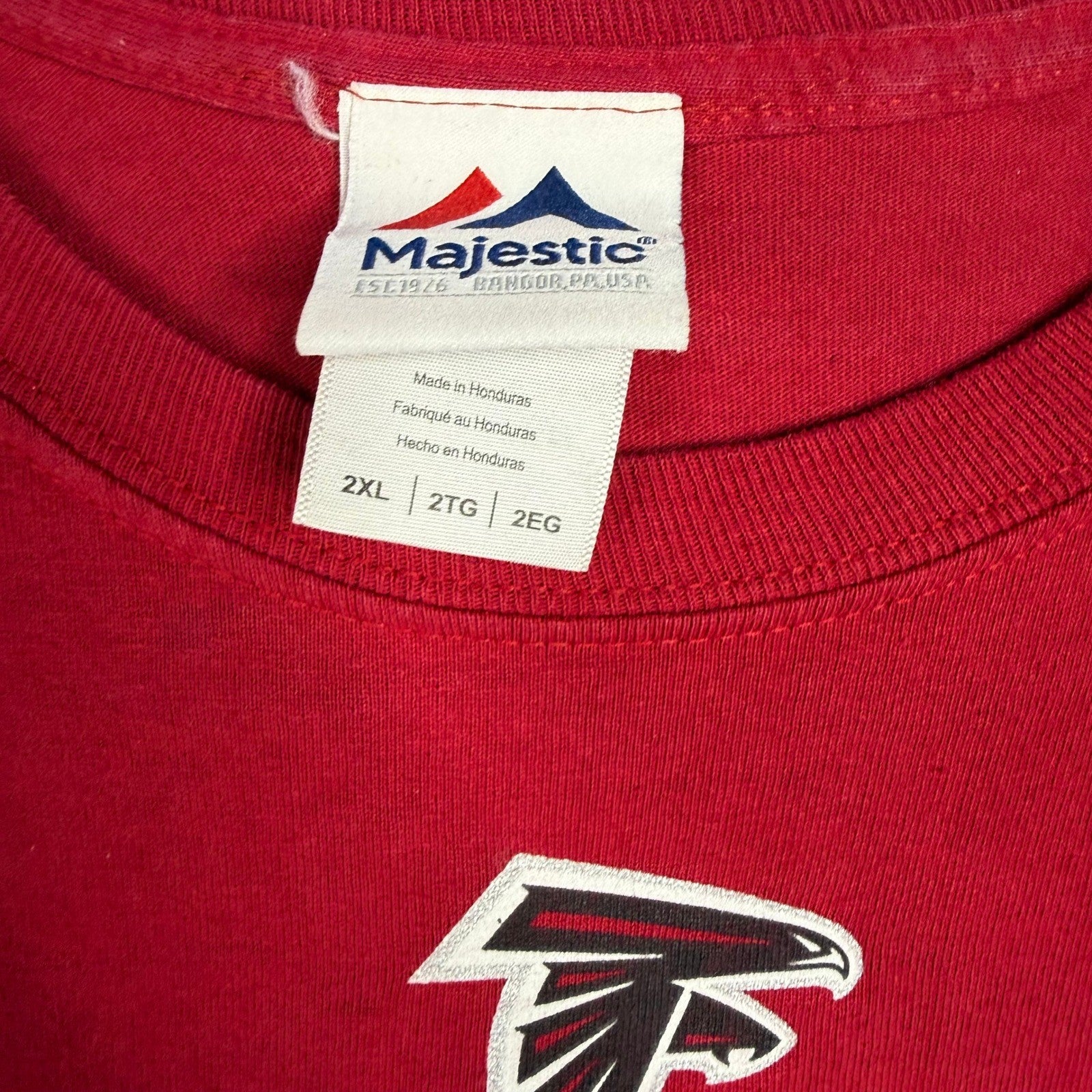 Atlanta Falcons Super Bowl LI Jersey T Shirt Matt Ryan 24 Majestic Red 2XL