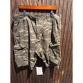 Lee Dungarees Mens Camo Cargo Shorts Green Brown Camouflage Relaxed Fit 36x10