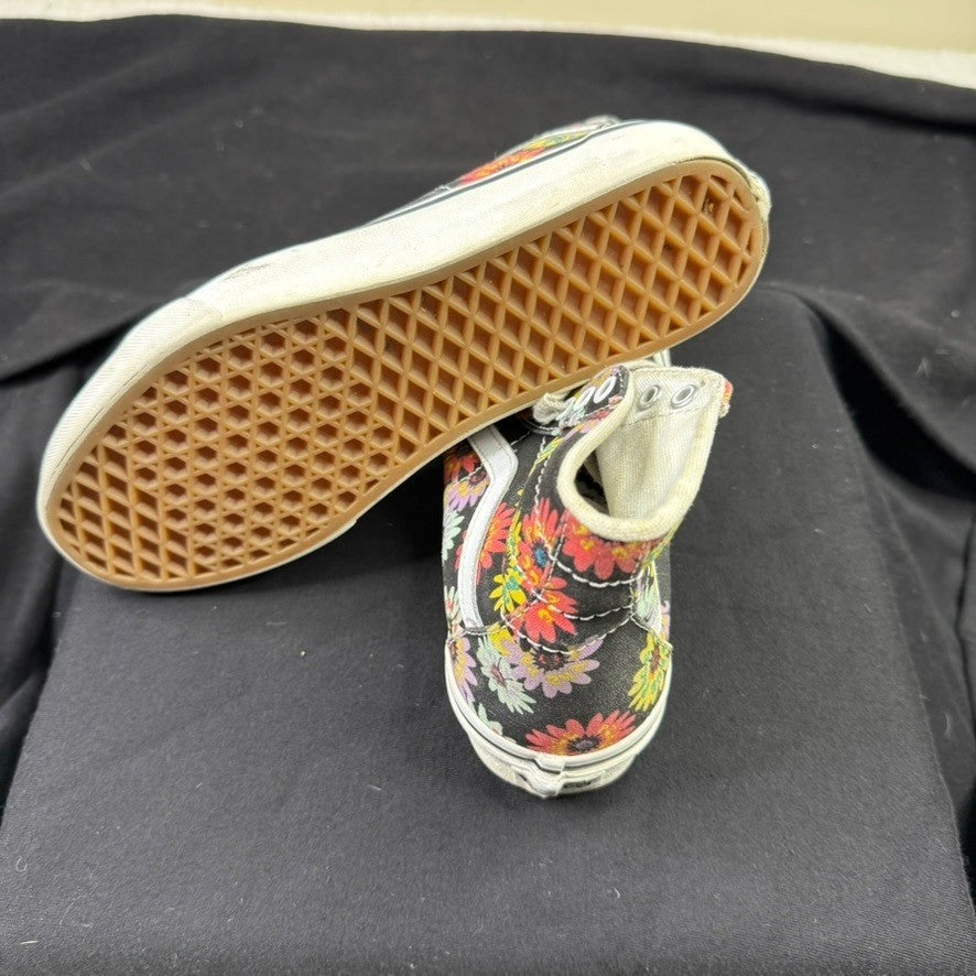 Vans SK8 Hi Platform Floral Print High Top Sneakers Womens 8.5