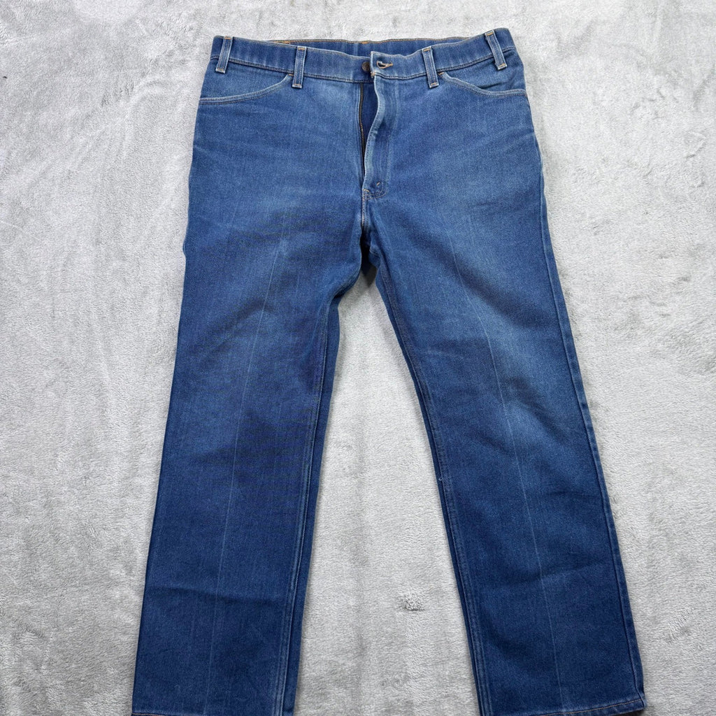 Levi's 501 Original Fit Jeans Medium Wash Button Fly Men's 38x29