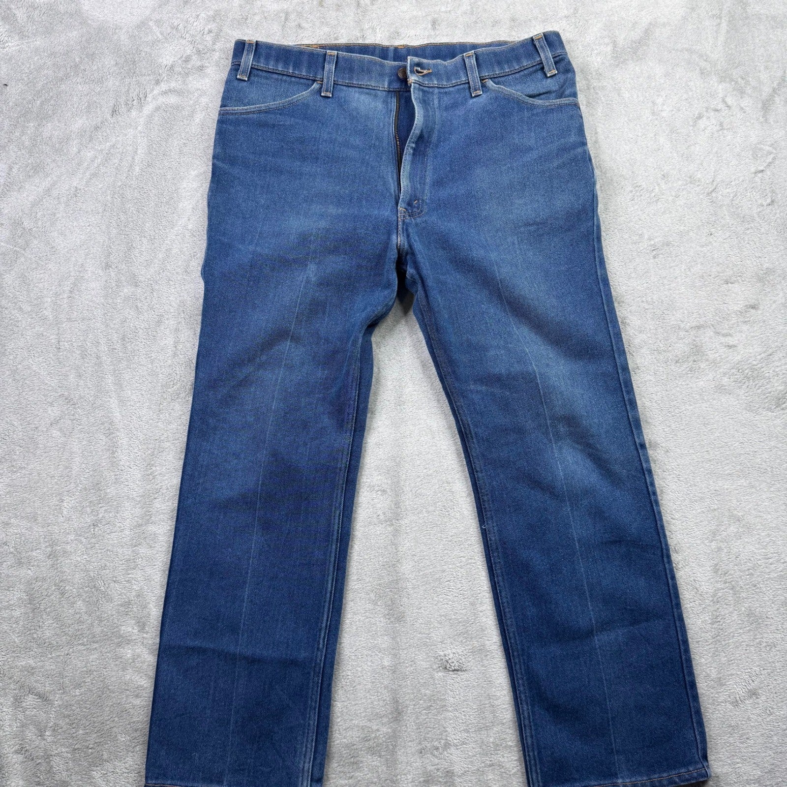 Levi's 501 Original Fit Jeans Medium Wash Button Fly Men's 38x29