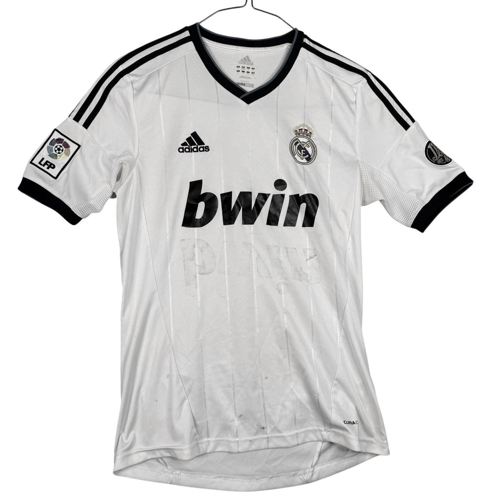 Adidas Real Madrid 2011-12 Home Jersey Ronaldo 7 White ClimaCool Mens S