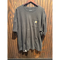 Carhartt K87 Loose Fit Heavyweight Pocket T-Shirt Faded Black Mens XL 27x32
