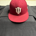 New Era Indiana Hoosiers 59FIFTY Fitted Baseball Cap Size 7 Red