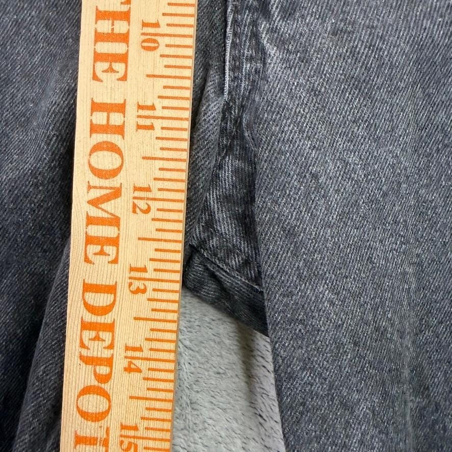 Levi's 550 Relaxed Fit Men's 38x30 (Actual 36x29) Black Vintage USA Orange tab