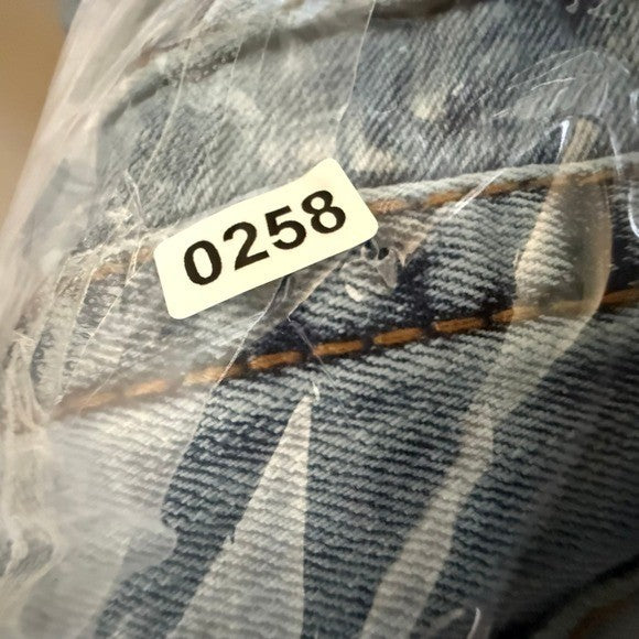 True Religion Section Straight Blue Acid Wash Denim Jeans Mens size 40