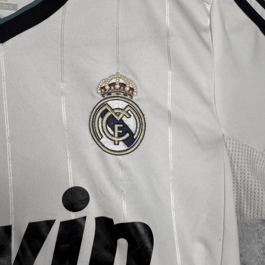 Adidas Real Madrid 2011-12 Home Jersey Ronaldo 7 White ClimaCool Mens S