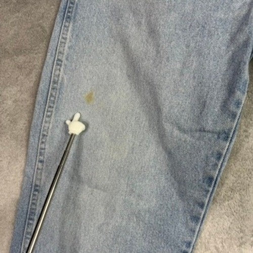 Wrangler Men's Light Wash Straight Leg Denim Jeans Size 36x34