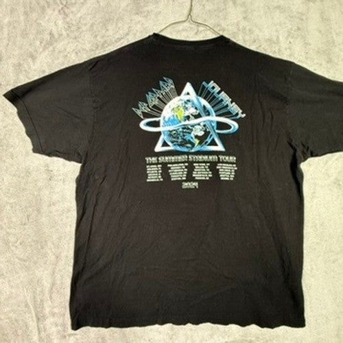 Def Leppard Journey The Summer Stadium Tour 2023 Black T Shirt XXL