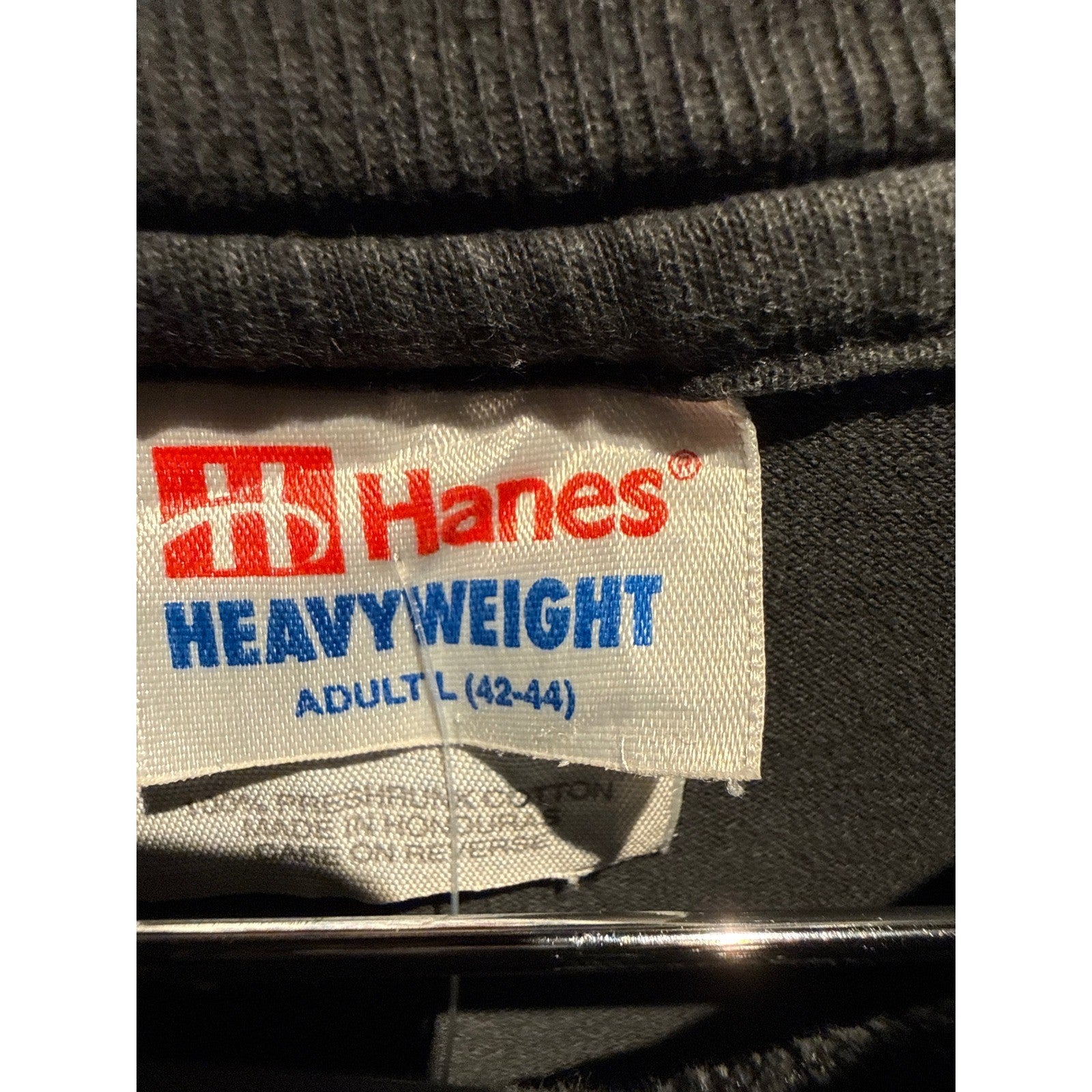 Vintage 90s Hanes Beefy-T USA Olympic Rings Single Stitch Faded Grey T-Shirt L
