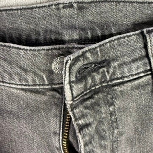 Levi Strauss 502 Regular Taper Jeans Dark Gray W36 L34 Mens Premium Quality